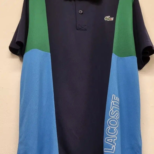 [BUNJANG] Lacoste Functional Short-Sleeve Polo Shirt (Size 95-100) / 95~100) 라코스테 기능성 반팔 카라티
