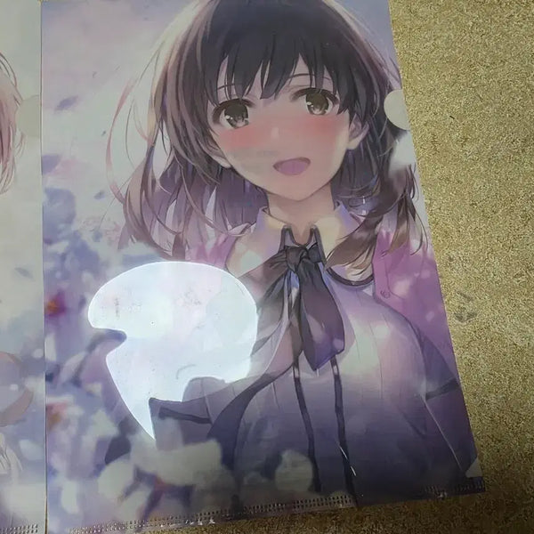 [BUNJANG] SaeKano Clear Files & Badge Set / 시원찮은 그녀 클리어 파일 , 뱃지