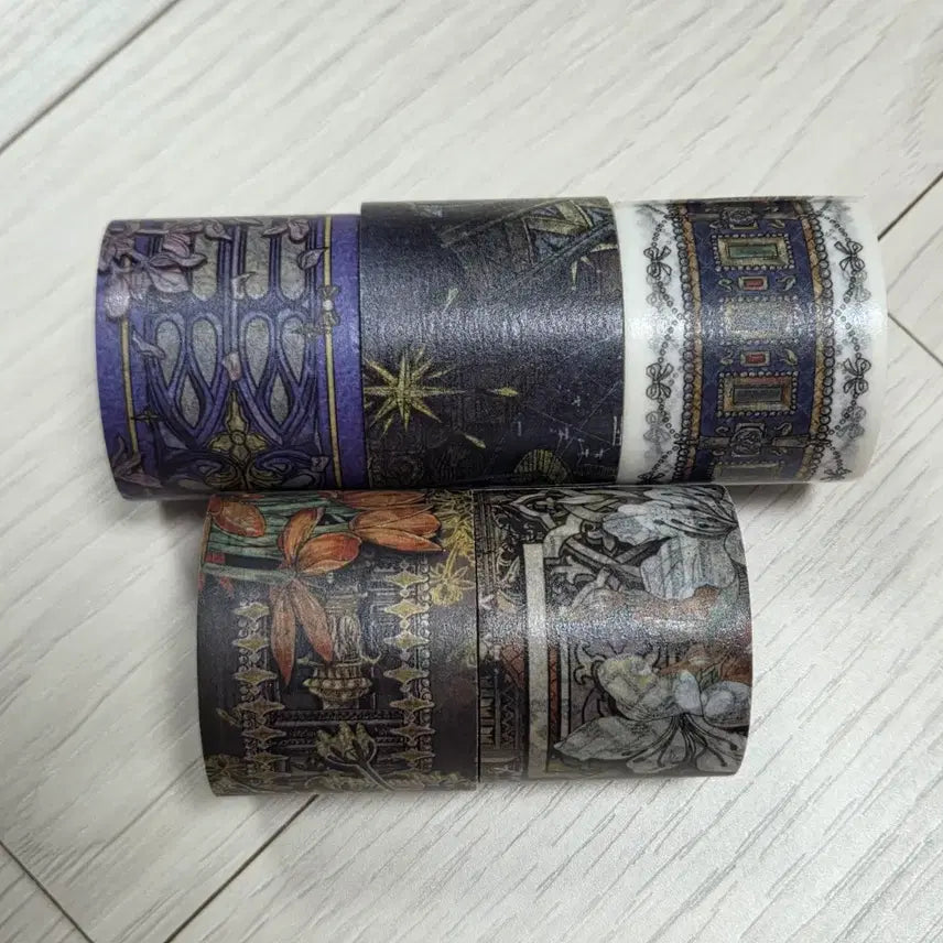 [BUNJANG] Salang's Hideout Garonavi Washi Tape Set (5 Types) / [살랭의은신처] 가로나비 마테 5종 일괄 판매