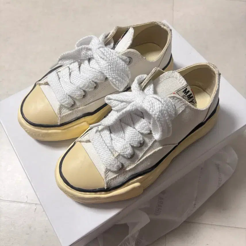 [BUNJANG] Mihara Yasuhiro Peterson White EU36 (230~235) / (풀박,신상품급) 미하라 야스히로 피터슨 화이트 EU36(230~235)