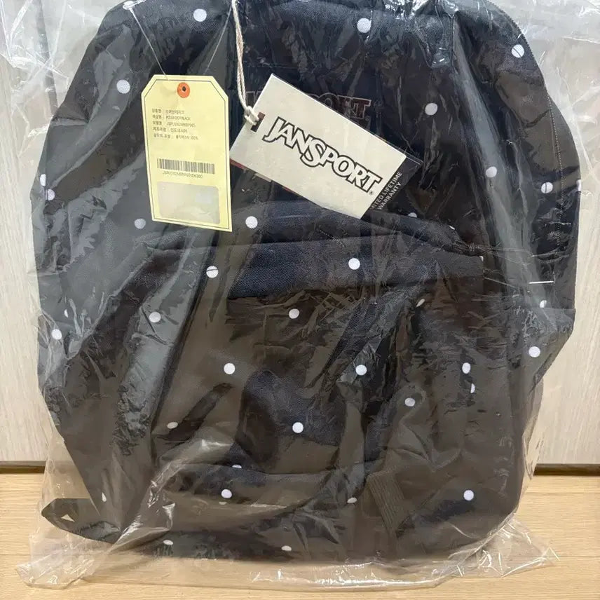 [BUNJANG] JanSport SuperBreak Backpack Polka Dot Black / 잔스포츠 슈퍼브레이크 백팩 폴카 도트 블랙