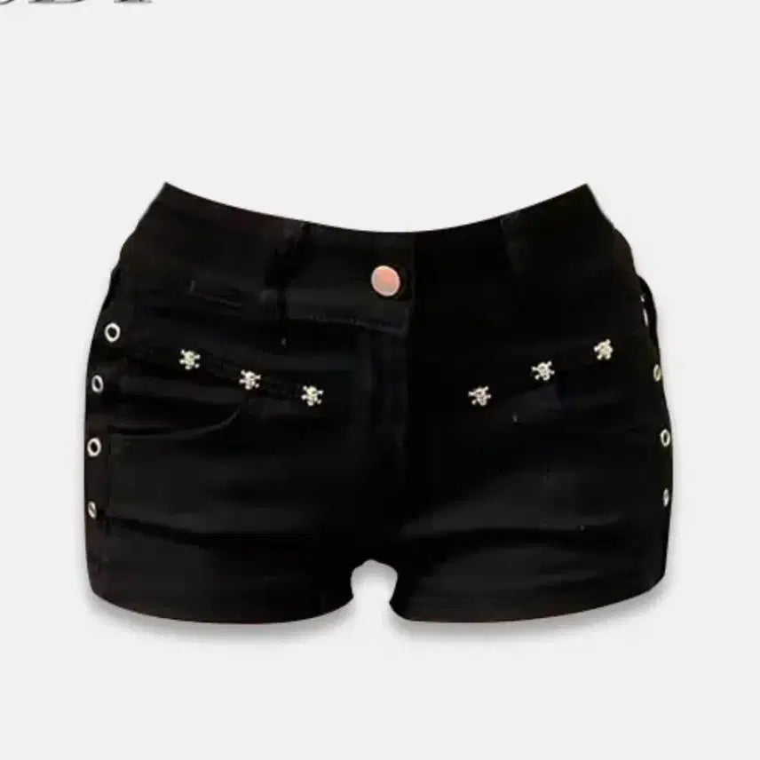 [BUNJANG] Y2K Eyelet Shorts Black / y2k 아일렛 숏팬츠 반바지  블랙 판매
