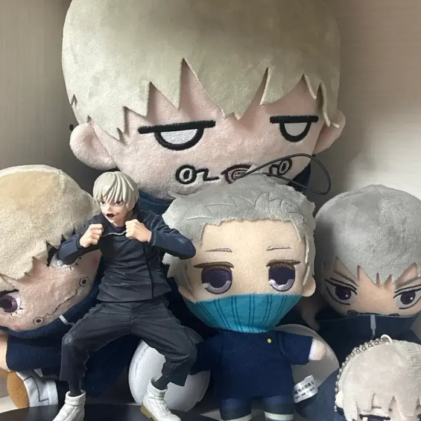 [BUNJANG] Jujutsu Kaisen Toge Inumaki Big Plush Doll Bundle Set / 일괄) 주술회전 이누마키 토게 피규어 빅누이 인형