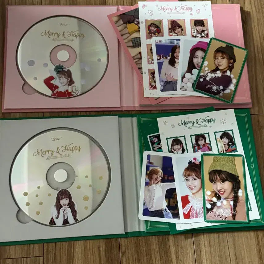 [BUNJANG] TWICE Merry & Happy Album Bundle Set (Includes Photocards) / 트와이스 Merry&Happy 앨범 일괄 양도 (포카포함)