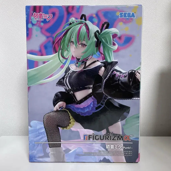 [BUNJANG] Hatsune Miku Punk Figureism Figure (Sealed) / 하츠네 미쿠 펑크 피규어리즘 피규어 미개봉