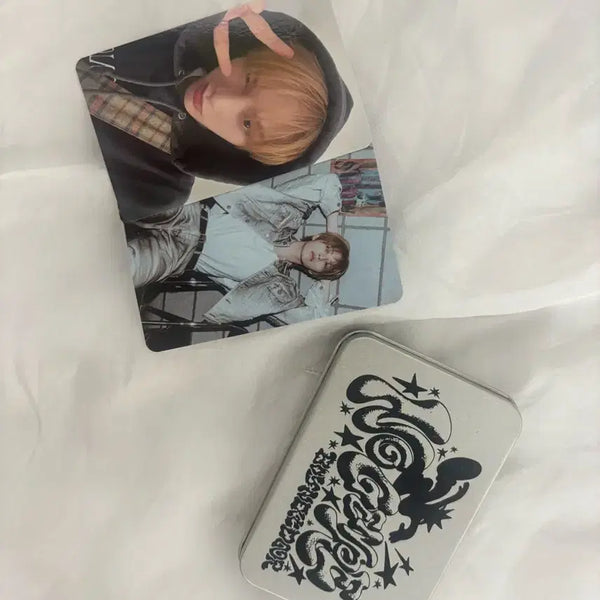 [BUNJANG] Taesan Photocard + No Genre Tin Case Set / 태산포카+노장르 틴케이스
