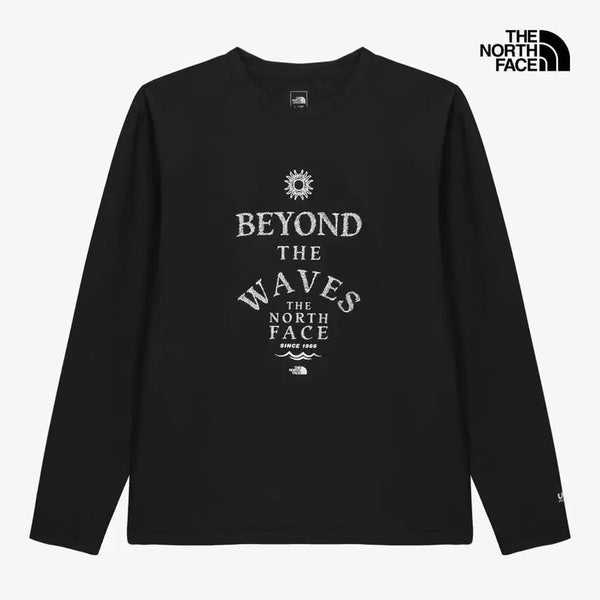 [BUNJANG] The North Face Long Sleeve Rash Guard T-Shirt Black L / 노스페이스 래쉬가드 긴팔티 블랙 L 100