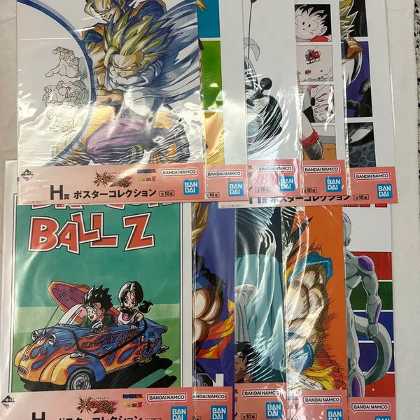 [BUNJANG] Dragon Ball Spectacle Battle H Prize Poster Collection Bundle Set / (일괄)드래곤볼 스펙타클배틀 H상 포스터 컬렉션