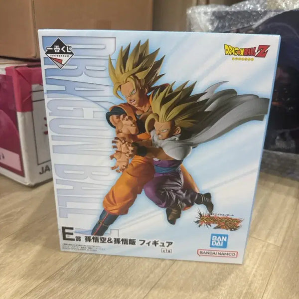 [BUNJANG] Dragon Ball Spectacle E Prize Son Goku & Son Gohan Figure (Sealed, Mint Condition Box) / 드래곤볼 스펙타클 E상 미개봉 칼박