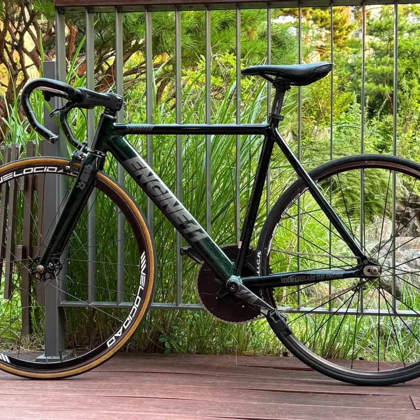 [BUNJANG] Engine11 Sprinter Greenwave Bicycle with Zipp Parts and Speedometer / 엔진11 스프린터 그린웨이브 짚스에 마운트 속도계 포함 급처 네고 ㅆㄱㄴ