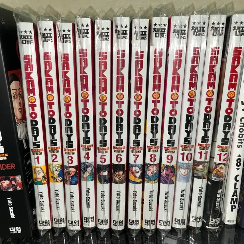 [BUNJANG] Sak Moto Days Manga Volumes 1-12 Special Edition / 특별판 포함) 사카모토데이즈 만화책 1-12권 사카데이