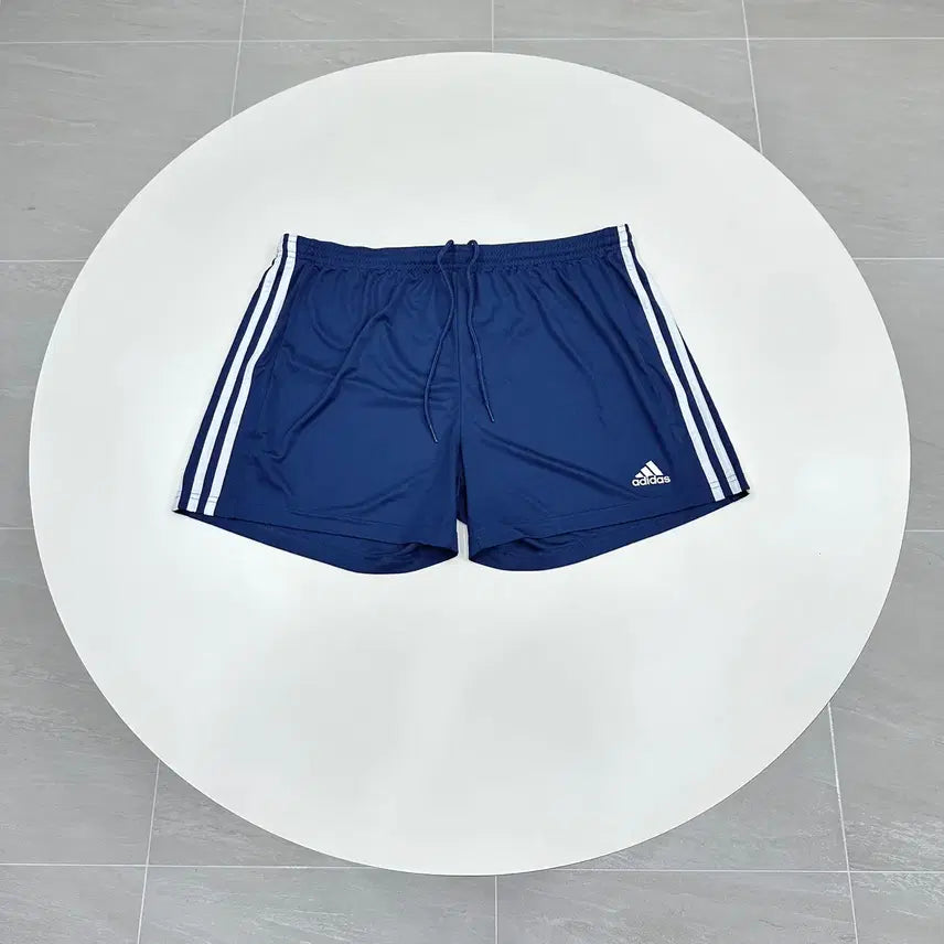 [BUNJANG] Adidas 3-Stripes Soccer Training Shorts Navy XL / 아디다스 3선 축구 트레이닝 숏팬츠 네이비 XL