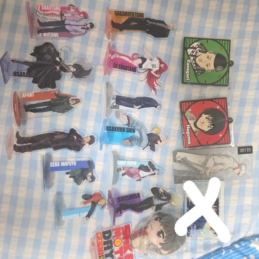 [BUNJANG] Sakamoto Days Acrylic Stand & Keychain Bundle Set / 사카모토 데이즈 아크릴 스탠드 키링 일괄