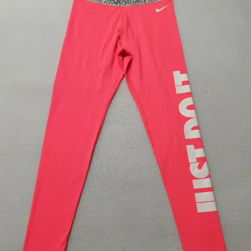 [BUNJANG] Nike Just Do It Dri-FIT Pink Leggings / 나이키 저스트두잇 드라이핏 핑크 레깅스 허리29~31