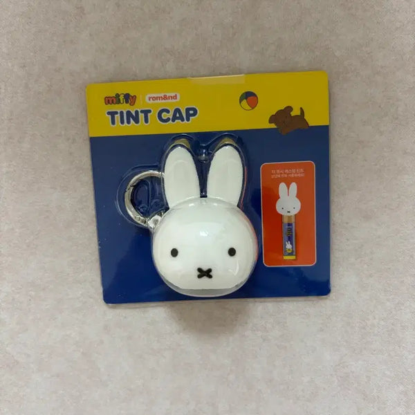 [BUNJANG] Rom&nd x Miffy Tint Cap Keyring / 롬앤 미피 틴트캡 키링