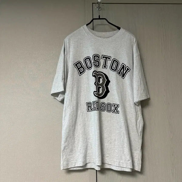 [BUNJANG] MLB Unisex T-Shirt Grey M / MLB 엠엘비 남녀공용 티셔츠 회색 M