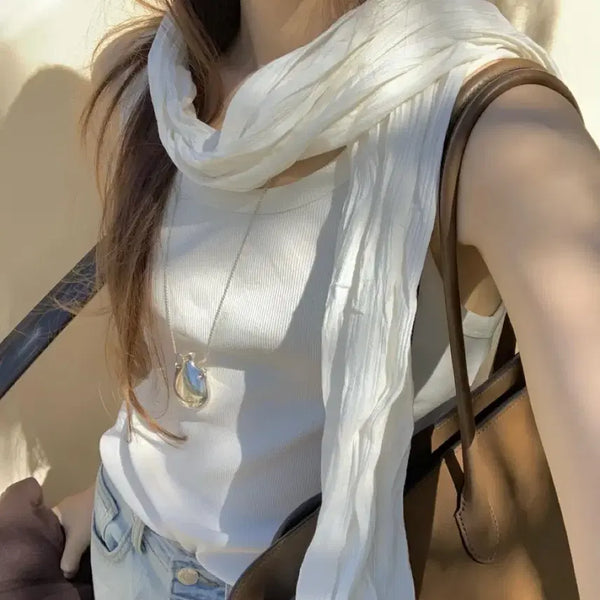[BUNJANG] ounce Pleated Muffler / (새상품) ounce 온스 플리츠 머플러