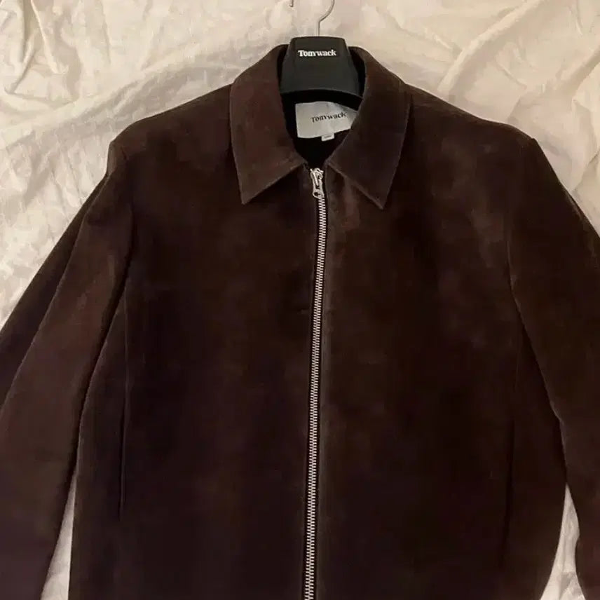 [BUNJANG] Tony Wack Suede Blouson Jacket XL / [XL] 토니웩 스웨이드 블루종 자켓