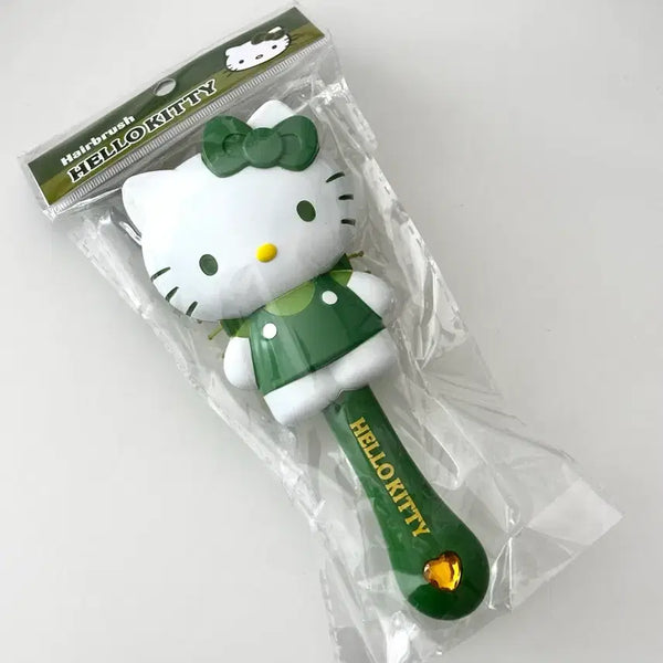 [BUNJANG] Sanrio Hello Kitty Matcha Hair Brush (Authentic Japan) / 말차키티 헤어 브러쉬 일본정품 헬로키티 빗 산리오