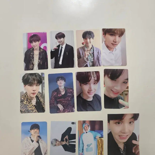 [BUNJANG] BTS Suga Photocard Bundle Set / 방탄소년단 bts 민윤기 슈가 suga 포카 일괄양도