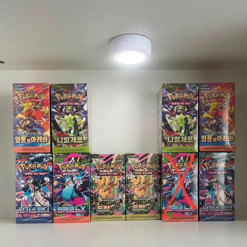 [BUNJANG] Pokemon Card Box Bundle Set (All Shrink Wrapped) / (급처) 포켓몬카드 박스 일괄 판매 합니다 (전부 슈링크 O)