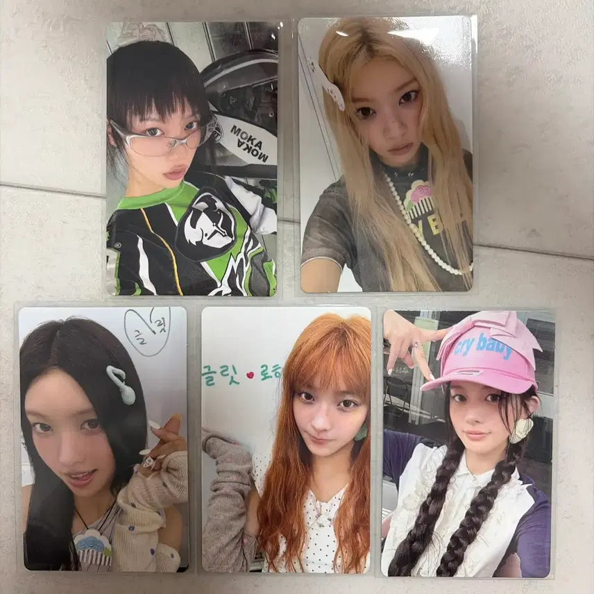 [BUNJANG] ILLIT Ashley Williams Pouch Ver. Bundle Set / 아일릿 앨포 일괄 Ashley Williams Pouch Ver.