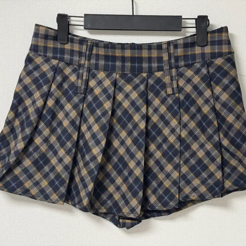 [BUNJANG] Check Pleated Skirt / 체크 플리츠 치마 스커트