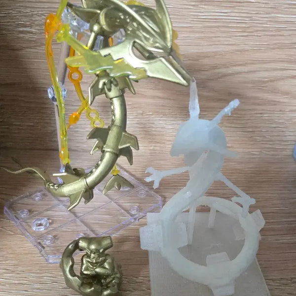 [BUNJANG] Mega Rayquaza, Rayquaza, Landorus Repainted & 3D Printed Figures Bundle / 메가레쿠쟈, 레쿠쟈, 랜드로스 피규어 일괄