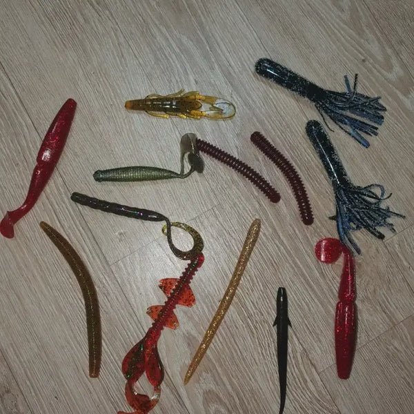 [BUNJANG] Fishing Worms Bundle Set / 낚시 웜 일괄