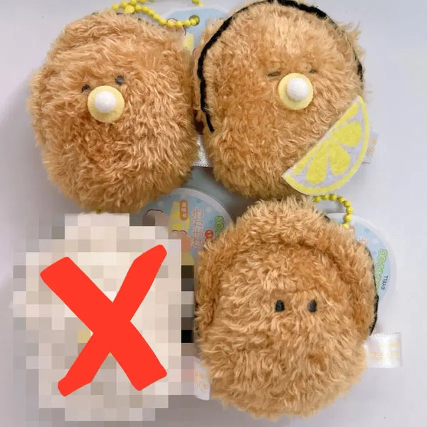 [BUNJANG] Japanese Fried Oyster (Kakifurai) Baby Plush Keyring / 정품) 일본 굴 튀김(카키후라이) 아기 굴 인형 키링 개당