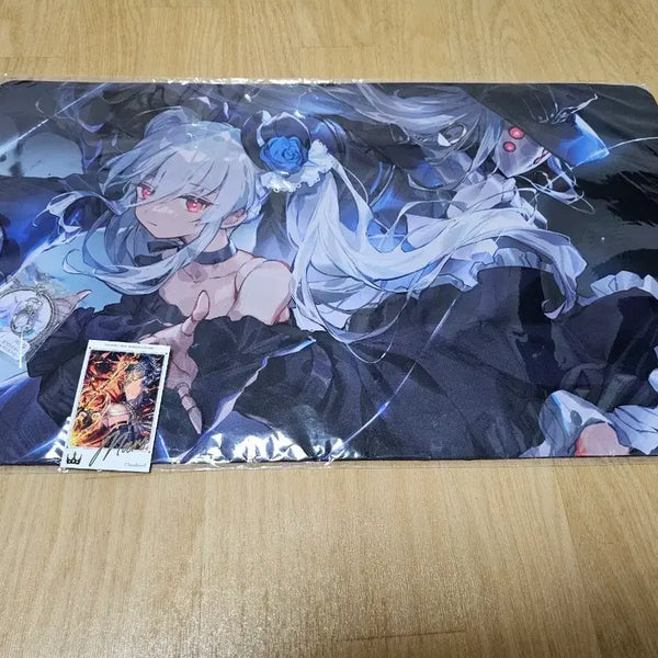 [BUNJANG] Shadowverse Goods Keychain, Desk Mat, Cheki Card Set / 섀도우버스  굿즈