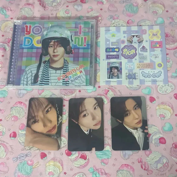 [BUNJANG] NCT WISH Sion Individual Album First Press Limited Edition Photocard Bundle Set / 엔시티위시 시온 개인반 초회한정판 포카 특전 일괄 판매