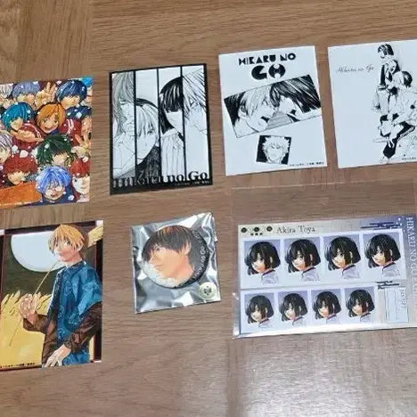 [BUNJANG] Hikaru No Go Original Art Exhibition Goods Akira Photostrip (Kuji D Prize, E Prize) / 히카루의바둑 원화전 굿즈 아키라 증명사진 쿠지 D상 E상