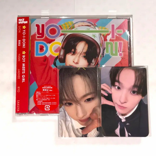 [BUNJANG] NCT WISH Riku Yoisho! First Press Limited Edition Japan Album Individual Version / 엔시티 위시 리쿠 요이동 보밋걸 일본 앨범 초회한정반 개인반