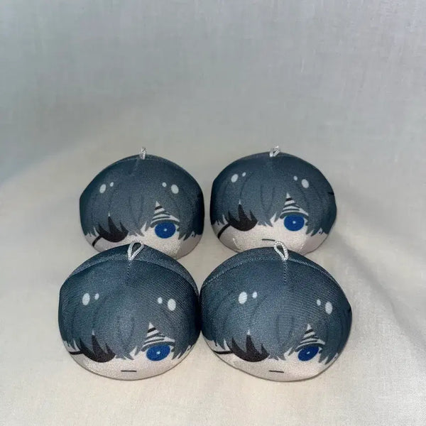 [BUNJANG] Black Butler Ciel Manju Keychain Doll Bundle Set / 흑집사 시엘 만쥬 키링 인형 일괄