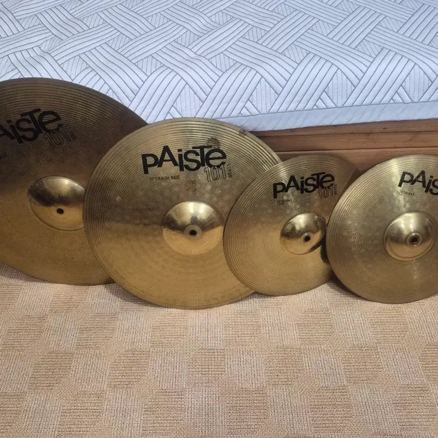 [BUNJANG] Paiste 101 Brass Symbol Set (14, 18, 20 inch) / 파이스테101 심벌 14.18.20인치  세트