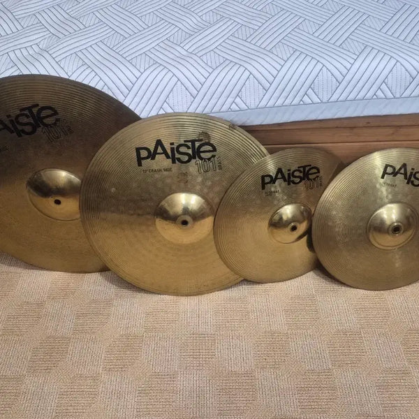 [BUNJANG] Paiste 101 Brass Symbol Set (14, 18, 20 inch) / 파이스테101 심벌 14.18.20인치  세트