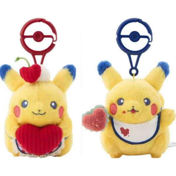 [BUNJANG] Pokemon Center Pikachu Plush Keychain Set / 포켓몬스터 다이너 피카츄 인형키링 세트