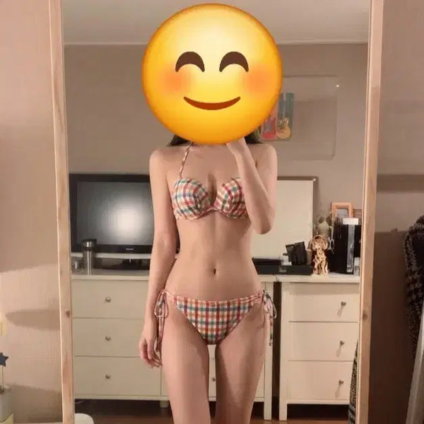 [BUNJANG] Checkered Bikini / 체크무늬 비키니