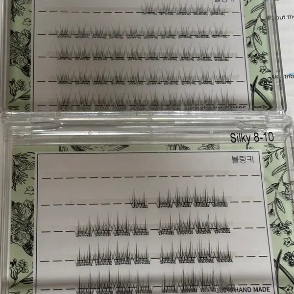 [BUNJANG] Secret Mood No-Glue Individual Lashes (2-Pack) / 노글루 속눈썹 자연스러운 셀프 가닥 속눈썹 시크릿무드