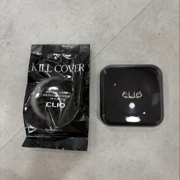 [BUNJANG] Clio Kill Cover Founwear Cushion SPF50+ PA+++ (21C) with Refill / 클리오 킬 커버 파운웨어 쿠션 21c + 리필