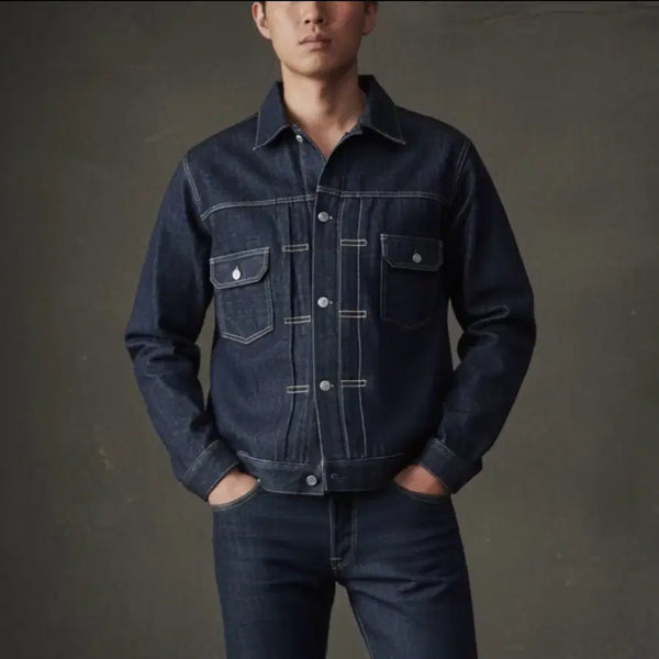 [BUNJANG] Sugarcane Denim Jacket / (42) 슈가케인 데님 자켓