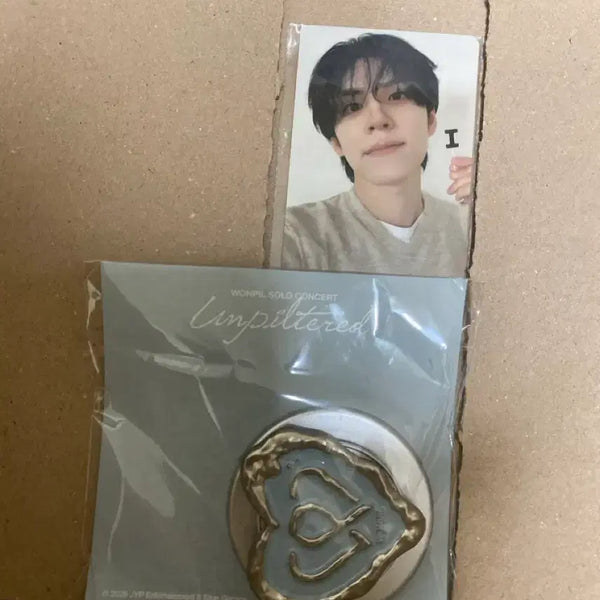 [BUNJANG] DAY6 Wonpil Unfiltered Photocard Grip Tok / 원필 언필터드 그립톡, 4만원 포카