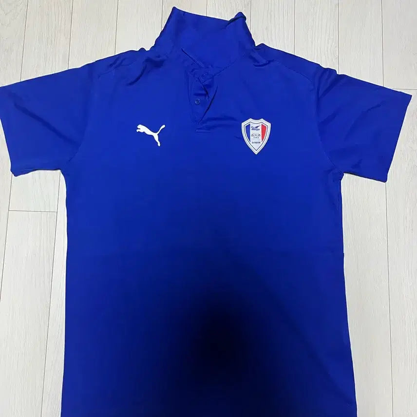 [BUNJANG] Suwon Samsung Puma Football Jersey Top Blue / 수원삼성 푸마 유니폼 상의 블루