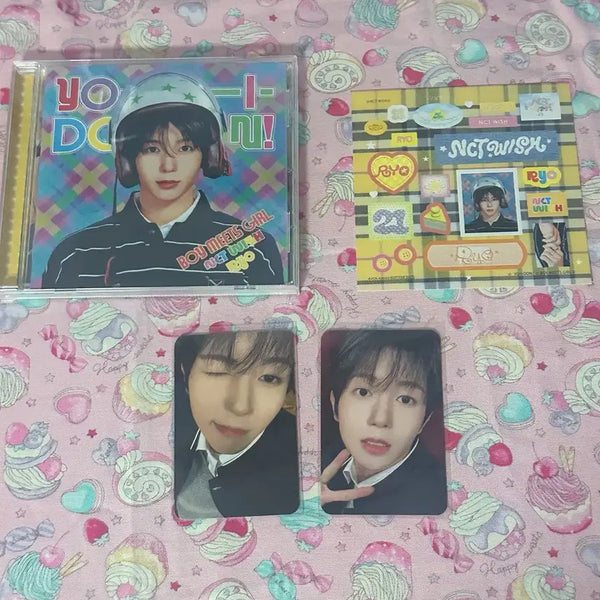 [BUNJANG] NCT WISH Ryo First Press Limited Edition Photocard Bundle Set / 요이돈 료 개인반 초회한정판 포카 일괄 판매 엔시티위시