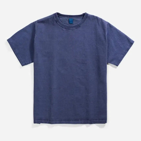 [BUNJANG] Good On Pigment Dyed Heavy Cotton T-Shirt Navy M / 굿온 피그먼트 다잉 헤비코튼 네이비 M사이즈 새제품