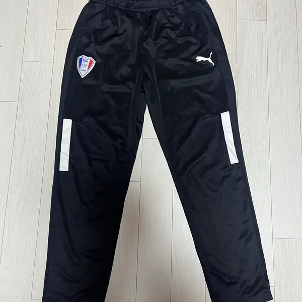 [BUNJANG] Suwon Samsung Puma Training Pants Black / 수원삼성 푸마 트레이닝 바지 블랙