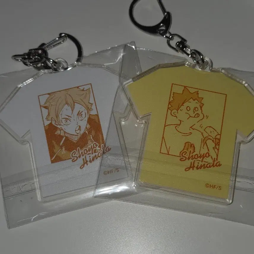 [BUNJANG] Jump Shop Haikyu!! Hinata Shoyo 'Oniku Meat T-Shirt' Keychain Vol. 1 / 점프샵 하이큐 티셔츠 키링 1탄 히나타 쇼요