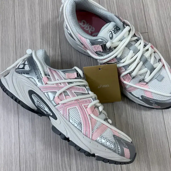 [BUNJANG] ASICS GEL-KAHANA TR V2 520 Pink Grey Sneakers / (새상품) 아식스 젤 카하나 TR V2 520 핑크 그레이
