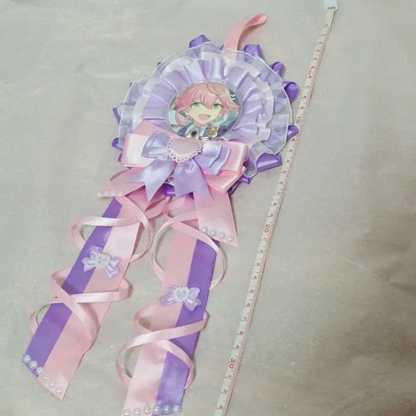 [BUNJANG] Ensemble Stars Tori Himemiya Ibecore Badge Rosette / 앙스타 히메미야 토리 이베코레 뱃지 로제트